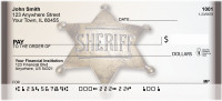 Sheriff Badge Personal Checks | BBE-81