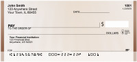 Classic Peach Personal Checks | BBG-55