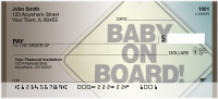 Baby On Board Personal Checks