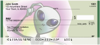 Alien Confusion Personal Checks