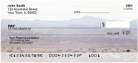 Antiqued Utah Desert Personal Checks | BBI-13