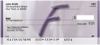 Prosperous Purple Monogram - F | BBI-70