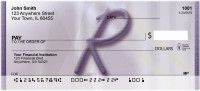 Prosperous Purple Monogram - R | BBI-82