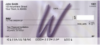 Prosperous Purple Monogram - W | BBI-87