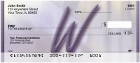Prosperous Purple Monogram - W | BBI-87