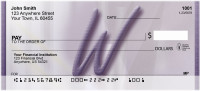 Prosperous Purple Monogram - W | BBI-87