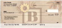 Sunflowers Monogram - B | BBJ-45