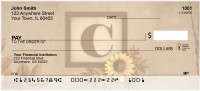 Sunflowers Monogram - C | BBJ-46