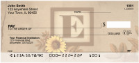 Sunflowers Monogram - E | BBJ-48