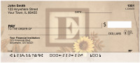 Sunflowers Monogram - E | BBJ-48
