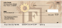 Sunflowers Monogram - F | BBJ-49