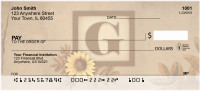 Sunflowers Monogram - G | BBJ-50