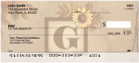 Sunflowers Monogram - G | BBJ-50