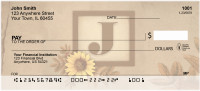 Sunflowers Monogram - J | BBJ-53