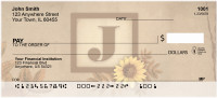Sunflowers Monogram - J | BBJ-53