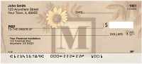 Sunflowers Monogram - M | BBJ-56