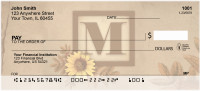 Sunflowers Monogram - M | BBJ-56