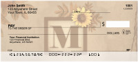 Sunflowers Monogram - M | BBJ-56