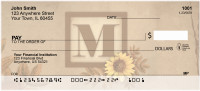 Sunflowers Monogram - M | BBJ-56