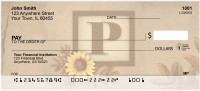 Sunflowers Monogram - P | BBJ-59