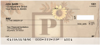 Sunflowers Monogram - P | BBJ-59