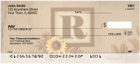 Sunflowers Monogram - R | BBJ-61
