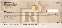 Sunflowers Monogram - R | BBJ-61