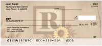 Sunflowers Monogram - R | BBJ-61