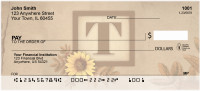 Sunflowers Monogram - T | BBJ-63