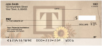 Sunflowers Monogram - T | BBJ-63
