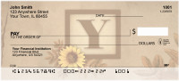 Sunflowers Monogram - Y | BBJ-68