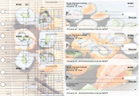 Japanese Cuisine Disbursement Payroll Designer Business Checks