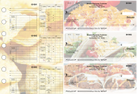 Mexican Cuisine Multipurpose Invoice Payroll Designer Business Checks
