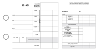 Marble Itemized Disbursement Payroll Designer Business Checks | BU3-7CDS20-IDP