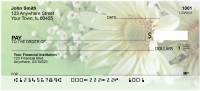 Daisies On Green Personal Checks | FLO-14