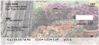 Colorful Fall Mums Personal Checks | FLO-31