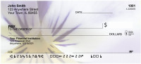 Playful Pansies Personal Checks | FLO-37