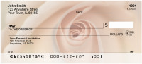 Peach Roses Personal Checks | FLO-39