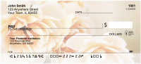 Peach Roses Personal Checks | FLO-39