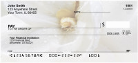 Yellow And White Florals Personal Checks | FLO-55