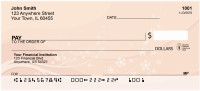 Oriental Inspired Sakura Blossoms Personal Checks | FLO-58
