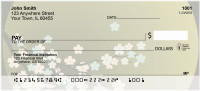 Oriental Inspired Cherry Branch Personal Checks | FLO-59