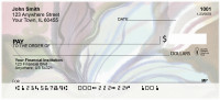 Romantic Watercolor Orchids Personal Checks | FLO-75