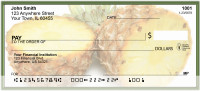 Golden Tropical Pineapple Personal Checks | FOD-40