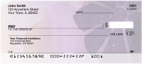 Deep Purple Dreams Personal Checks | GEO-41