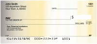 Black Gold Personal Checks | GEO-48