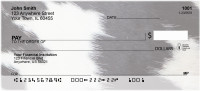 Cow Prints in Black and White Personal Checks | GEO-70
