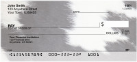 Cow Prints in Black and White Personal Checks | GEO-70