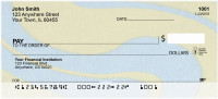 Melting Rivers Personal Checks | GEO-75