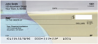 Melted Glass Personal Checks | GEO-78
